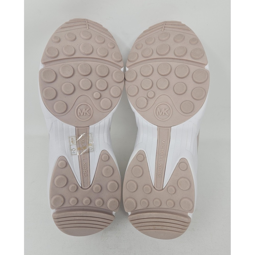 Michael Kors Sami Zip Trainer Fashion Sneakers, Ballet Pink, Women's Sz 9.5M NEW - Picture 8 of 10